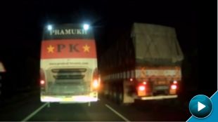 dashcam video of private bus drivers reckless driving goes viral netizens debate who is at fault
