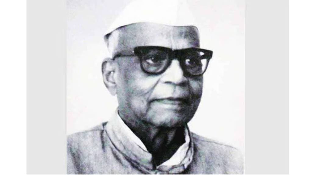 Tarkatirtha Lakshman Shastri Joshi's first literary speech