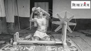If we want to protect the environment, we have to follow Gandhiji's path