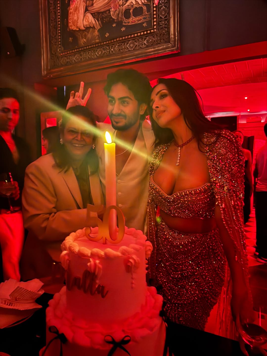 malaika arora birthday celebration photos
