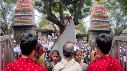 मराठी अभिनेत्याने सामान्य भाविकाप्रमाणे रांगेत उभं राहून घेतलं तुळजाभवानीचं दर्शन; अनुभव सांगत म्हणाला, “आजपर्यंत…”