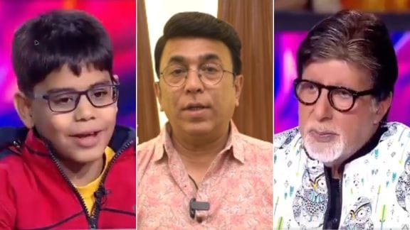 marathi actor pushkar kshotri comment on kaun banega crorepati 10 year old ishit bhatt behavior viral video