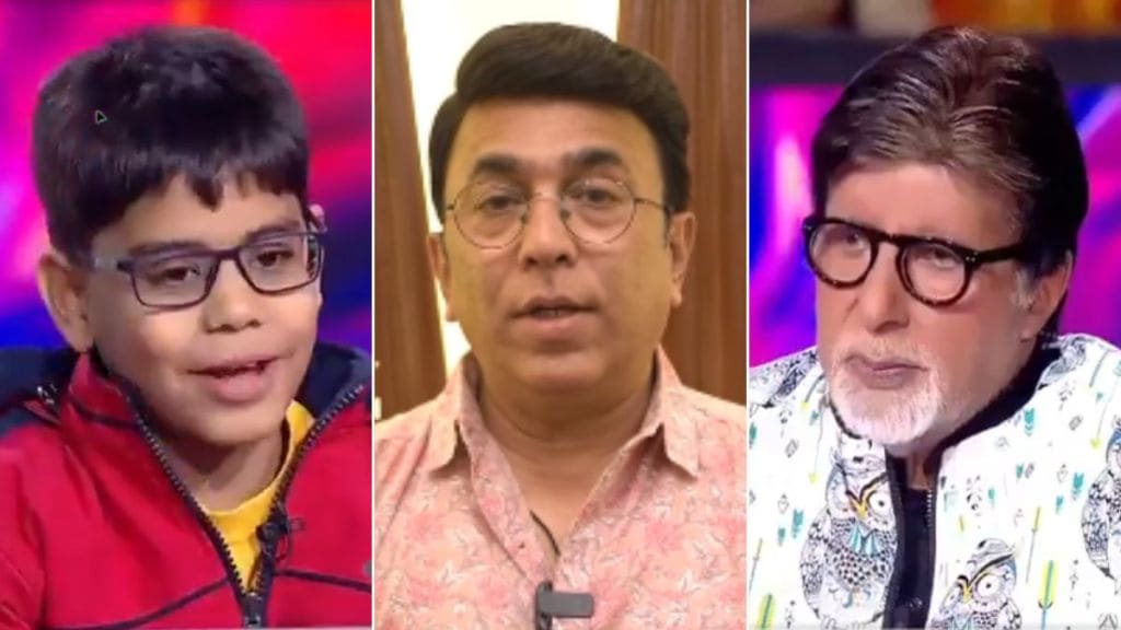 marathi actor pushkar kshotri comment on kaun banega crorepati 10 year old ishit bhatt behavior viral video