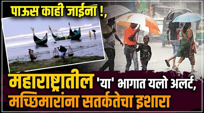 Heavy rains are falling in Vidarbha Marathwada North Maharashtra Konkan