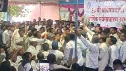 श्रीरामपूरच्या अशोक साखर कारखान्याच्या सभेत ऊस दरावरून गोंधळ