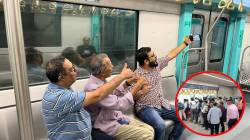 Mumbai Metro 3: पहिल्या दिवशी दैनंदिन प्रवासी संख्येचा विक्रम; ‘मेट्रो ३’ची दैनंदिन प्रवासी संख्या एक लाखा पार