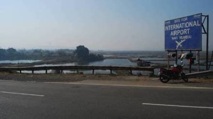 land near Navi Mumbai airport