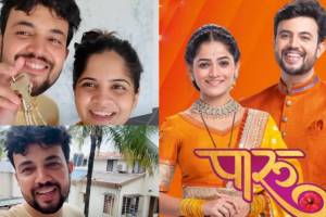 zee marathi paaru serial shooting ends in satara prsad jawade and his wife amruta