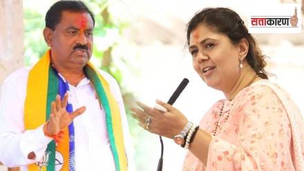 Pankaja Munde's statement creates a stir in Beed politics; Discussion heats up around MLA Suresh Dhas Pankaja Munde's statement creates a stir in Beed politics; Discussion heats up around MLA Suresh Dhas