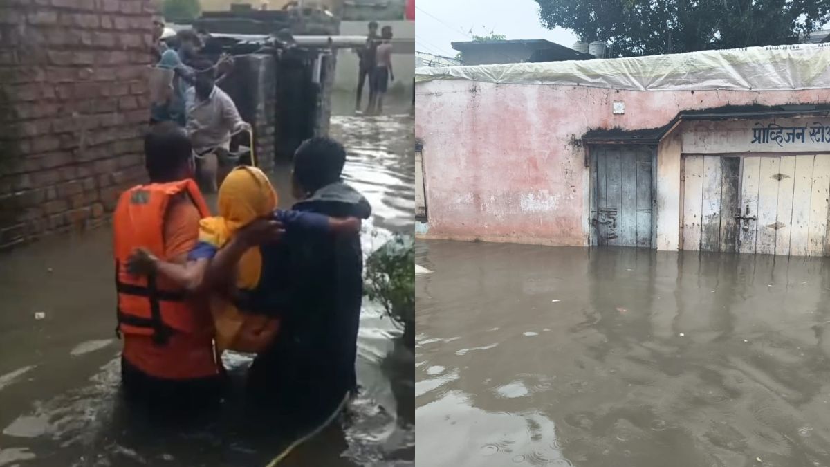 parbhani heavy rain cloudburst damage houses waterlogging crop loss weather updates