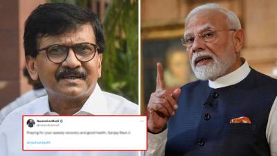 संजय राऊत यांना गंभीर आजार; पंतप्रधान मोदींनी पोस्ट करत म्हटले, “प्रार्थना करतो की…”