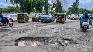 potholes in Pune city