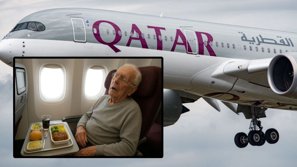 qatar airways vegetarian passenger died while eating non veg food