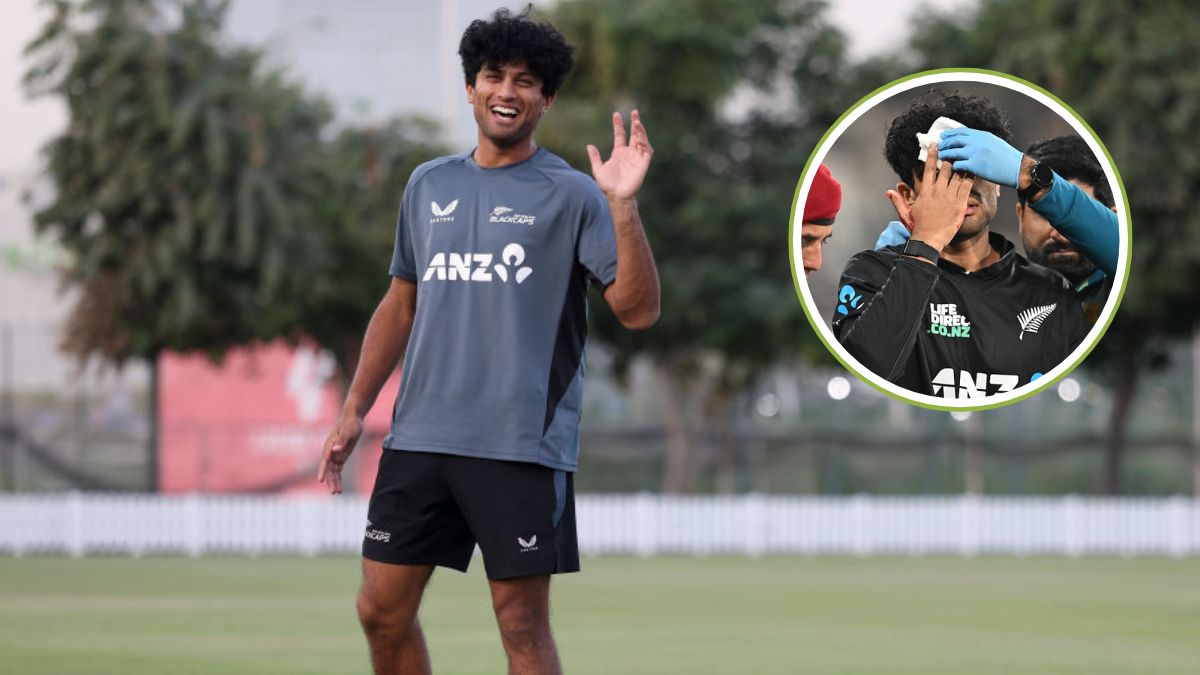 Rachin Ravindra: रचिन रवींद्रच्या चेहऱ्याला गंभीर दुखापत; टाकेही पडले, नेमकं काय घडलं?