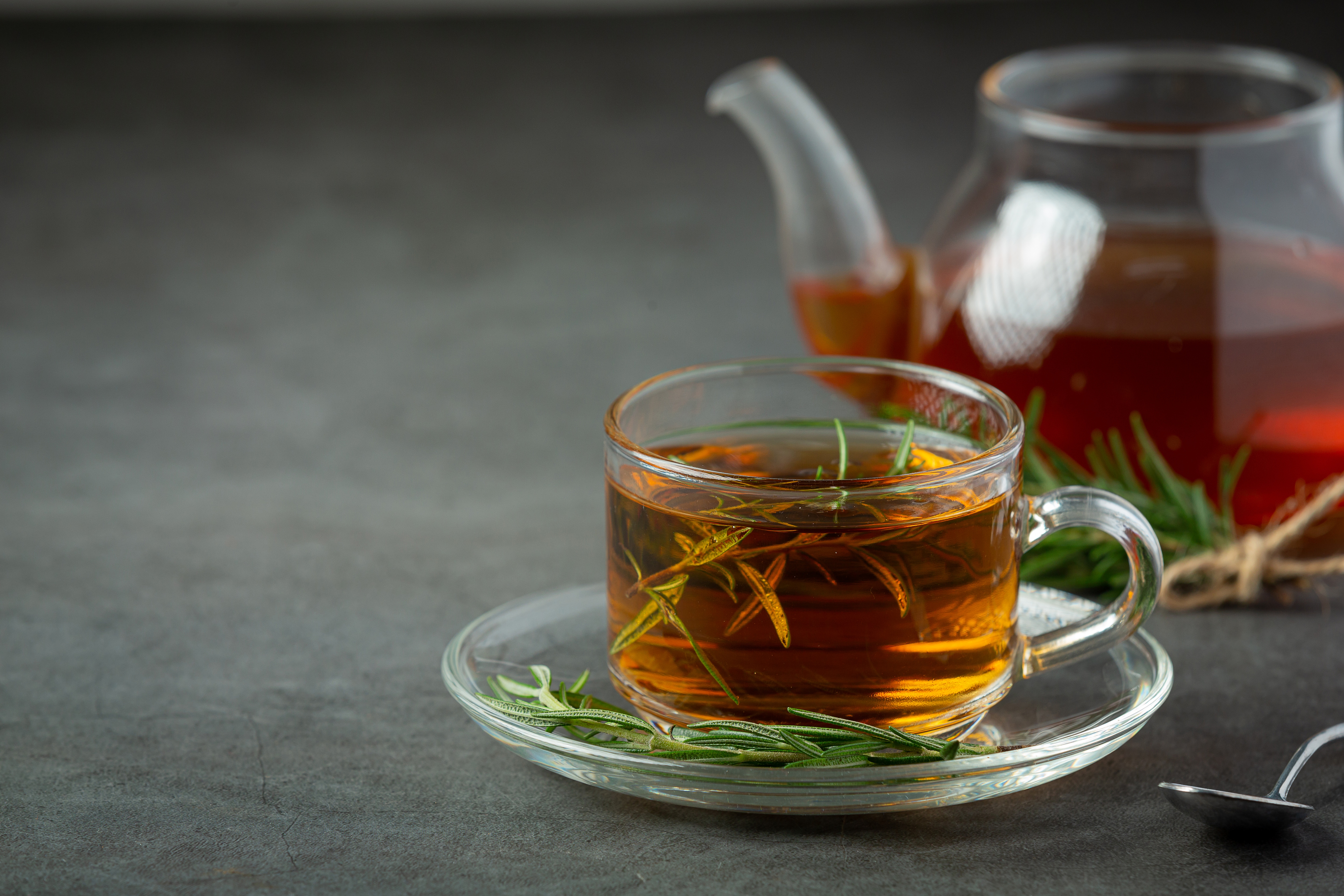 Herbal tea for headache relief