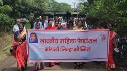 सांगलीतील पलूसमध्ये ओला दुष्काळ जाहीर करण्यासाठी मोर्चा