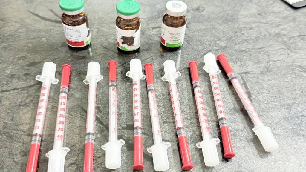 Two arrested for selling medicine for intoxication in Sangamnerm Two arrested for selling medicine for intoxication in Sangamnerm