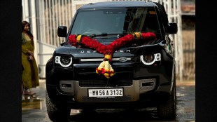 shivsena sanjay gaikwad Luxury defender car politics controversy buldhana bjp Vijayraj Shinde