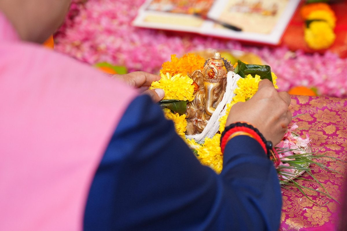 Chief Minister Devendra Fadnavis Lakshmi Puja