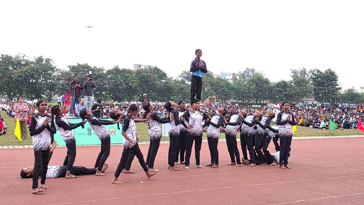 Minister Dr. Ashok Uike establishment of Tribal sports Academy nashik Inauguration of state-level sports competitions