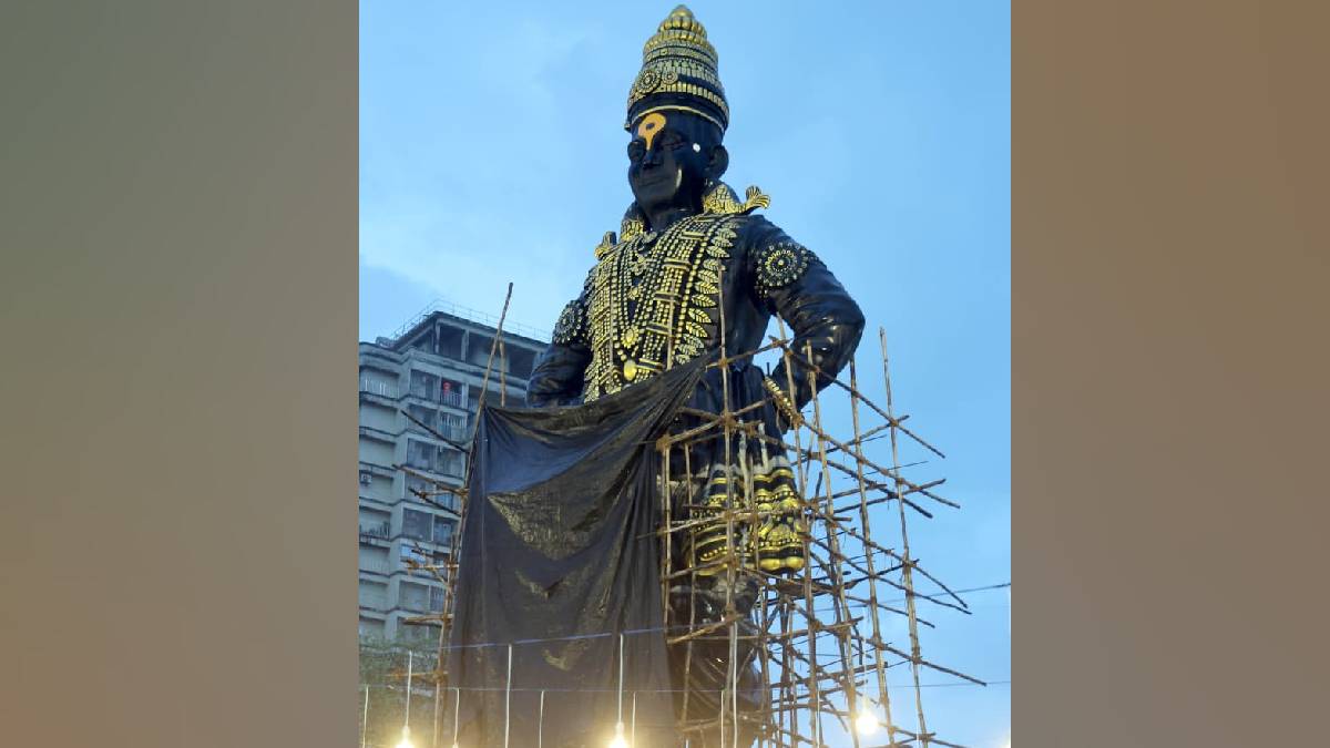 51 feet tall statue of Vitthal near Upvan Lake in Thane news