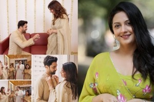 tejashri pradhan comment on pratik deshmukh shruti bhosle engagement