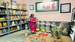 दारी लोंब्यांचे तोरण, पूजेसाठी गावरान बियाणांची सजावट; बीजमाता राहीबाईंची दिवाळी…