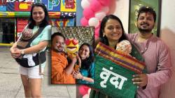 ‘ठरलं तर मग’ फेम अभिनेत्रीने अखेर दाखवला चिमुकल्या लेकीचा चेहरा! वृंदा दिसते खूपच गोड, मराठी कलाकारांच्या खास कमेंट्स…