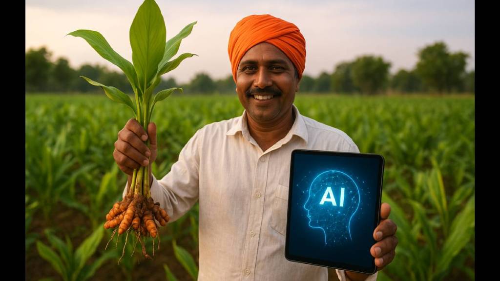 Using AI technology to double turmeric production in Sindhudurg