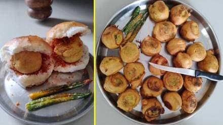 in diwali demand for vada pav drops by 35 to 40 percent