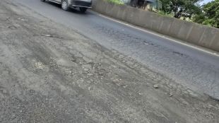 vasai virar evershine ambadi road damaged after one year poor work