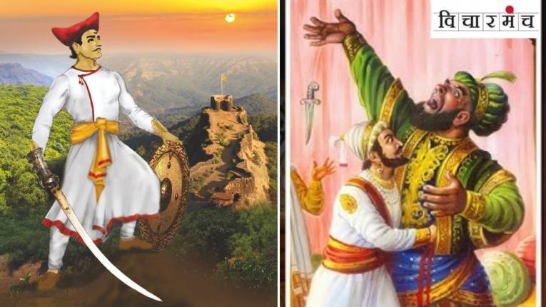 शिवरायांवरील वार स्वत:वर झेलत कृतीतून देशभक्ती जगले जीवा महाले… 