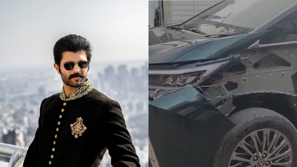vijay deverakonda car accident updates
