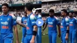 Ind vs Aus: मन जिंकलं भावा! विराटने शुबमन – श्रेयससाठी जे केलं; एकदा पाहाच,Video