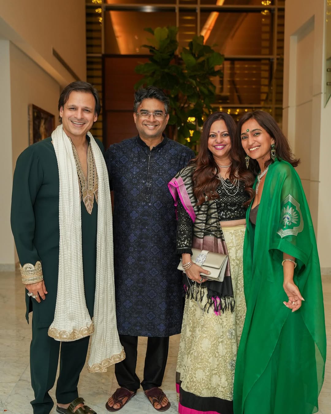 vivek oberoi r madhavan diwali celebration 