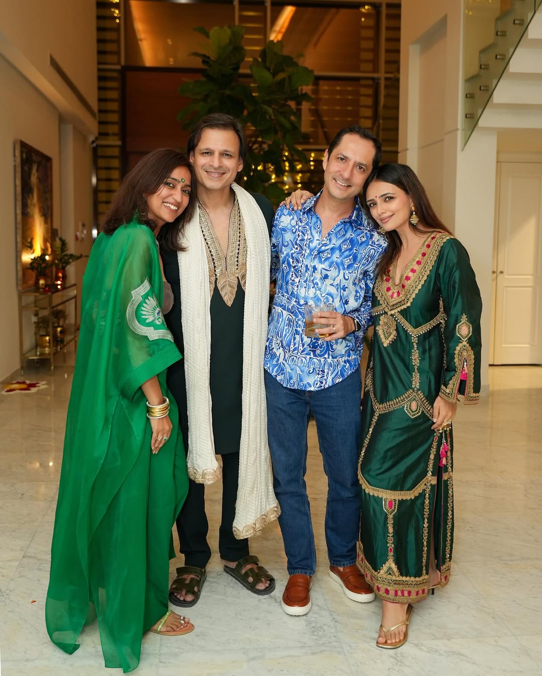 vivek oberoi r madhavan diwali celebration