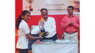 Diksha Chavan of Kanakavali wins silver medal in carrom state level