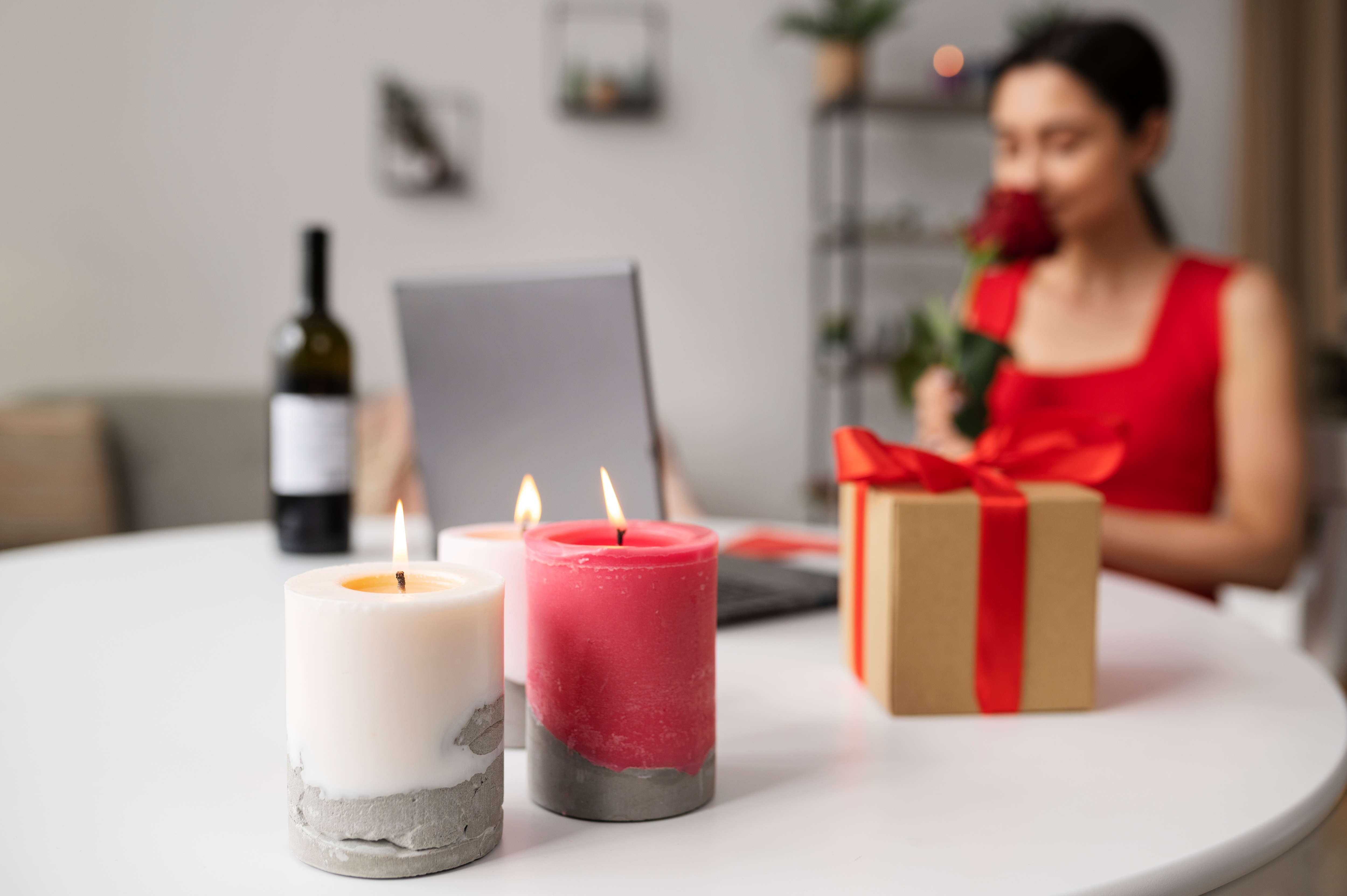 ‘throw out’ scented candles from your home