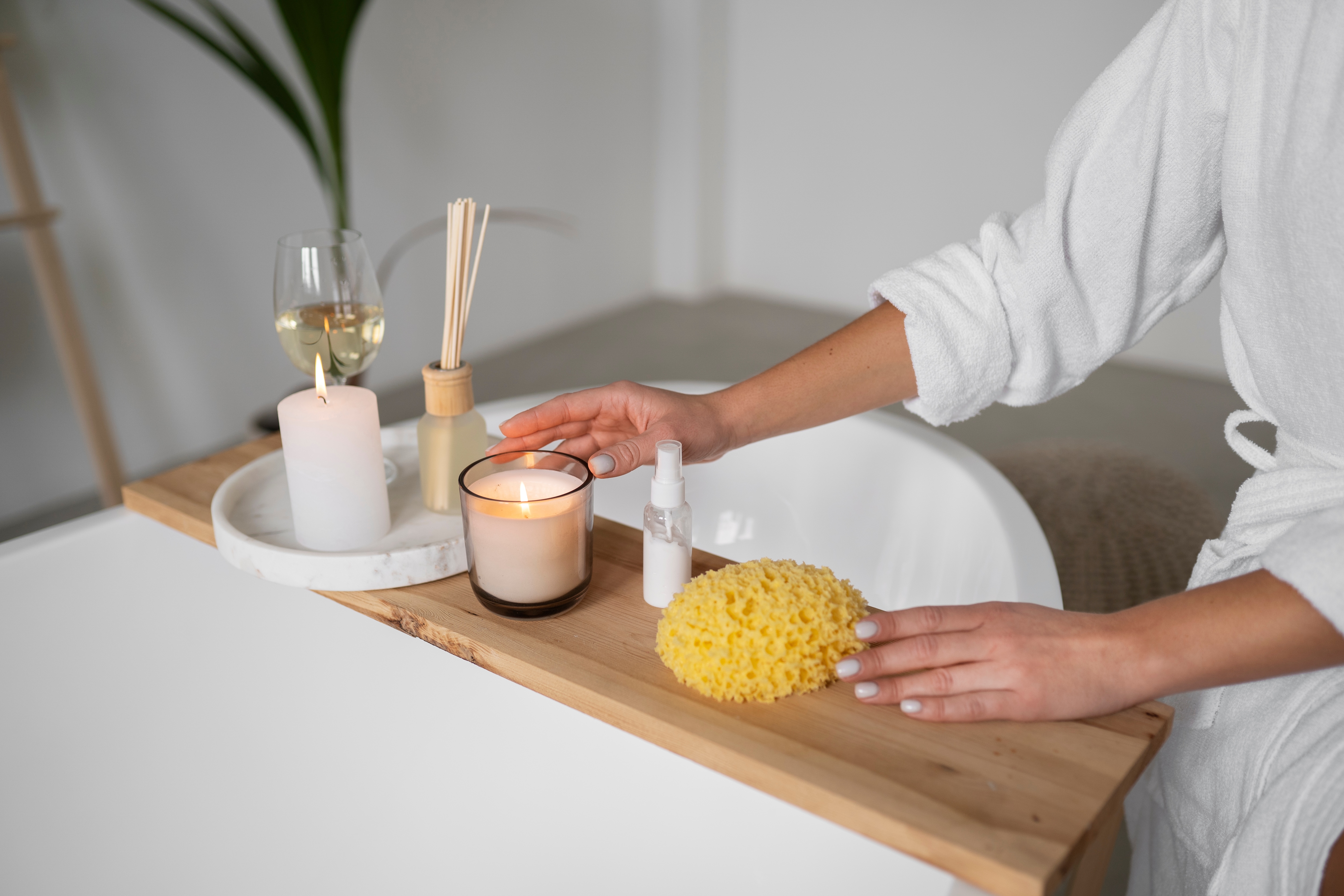 ‘throw out’ scented candles from your home