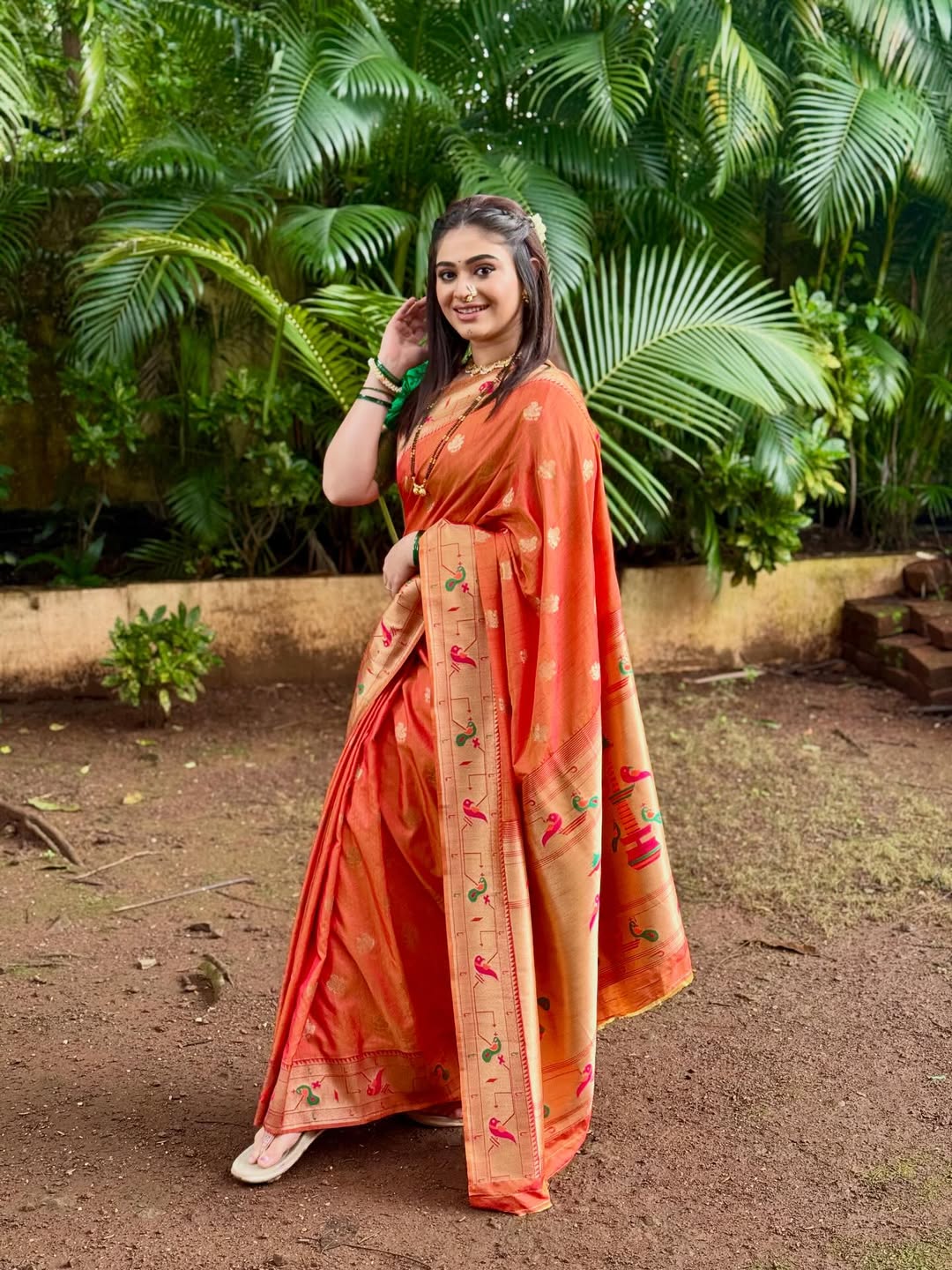 Aishwarya Shete traditional look