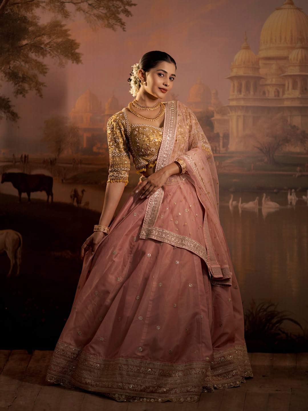 Shivani Mundhekar royal look