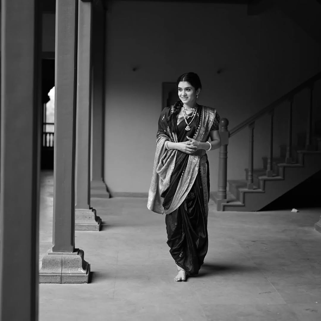 Vaishnavi Kalyankar Kajalmaya serial nauvari look