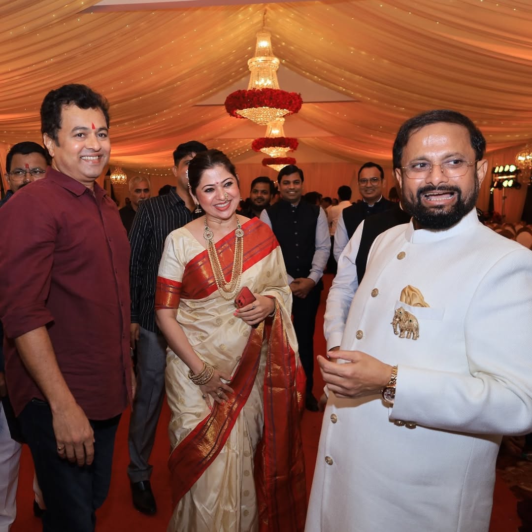 Naresh maske son engagement ceremony 