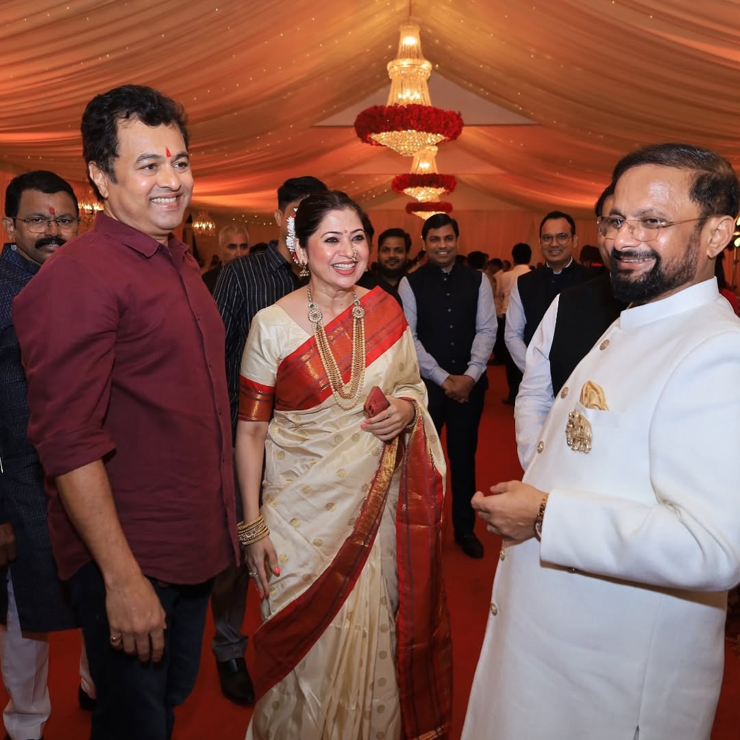 Naresh maske son engagement ceremony 