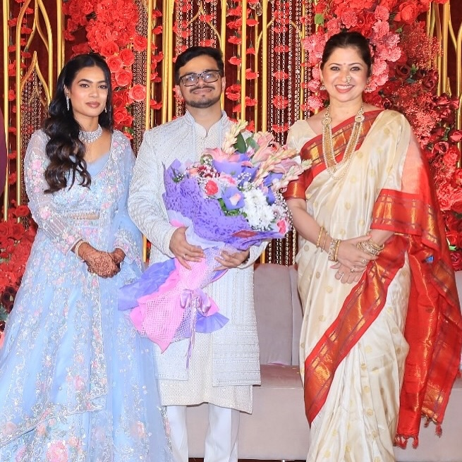 Naresh maske son engagement ceremony 