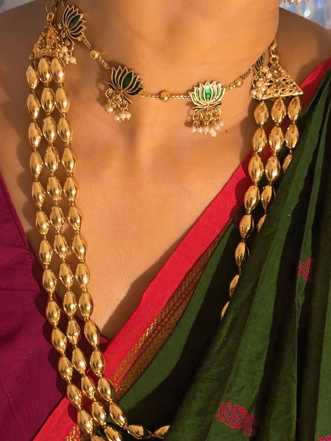 shivali parab nauvari saree look