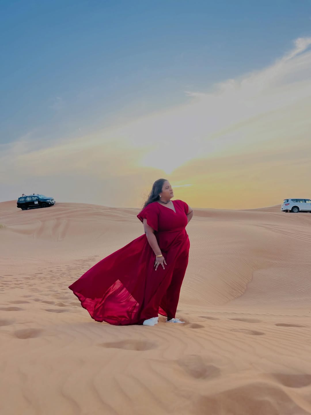 Marathi actress Vanita Kharat desert photoshoot