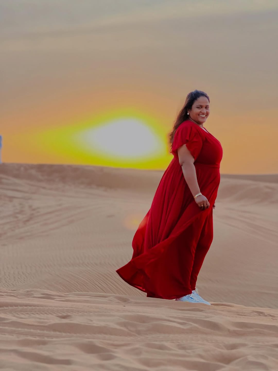 Marathi actress Vanita Kharat desert photoshoot