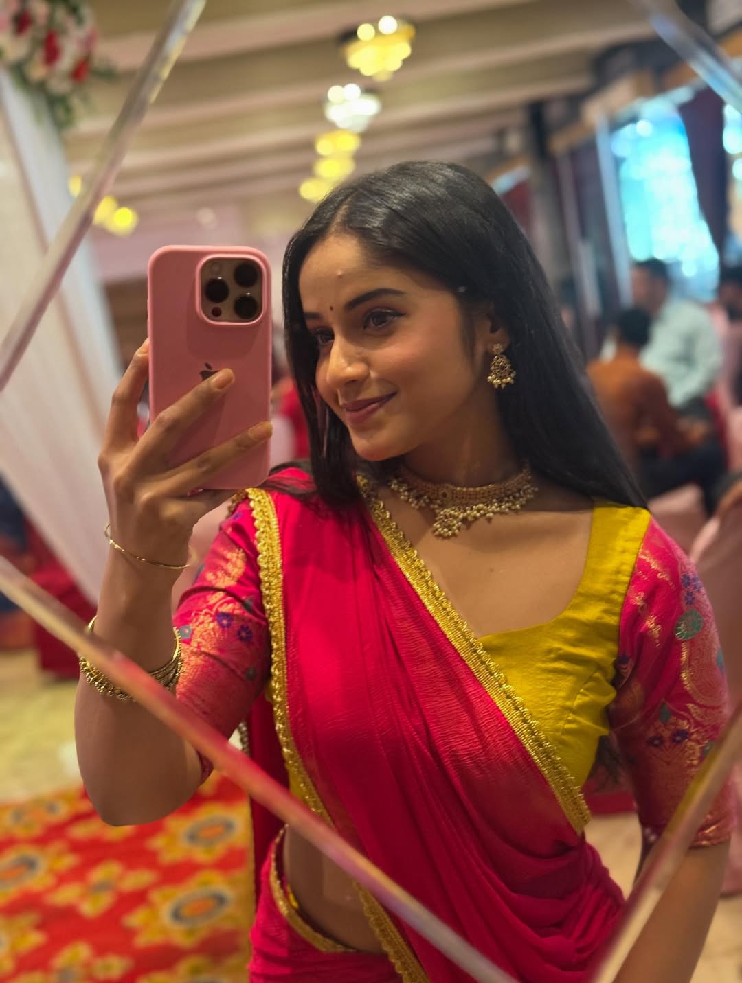 Prapti Redkar traditional look