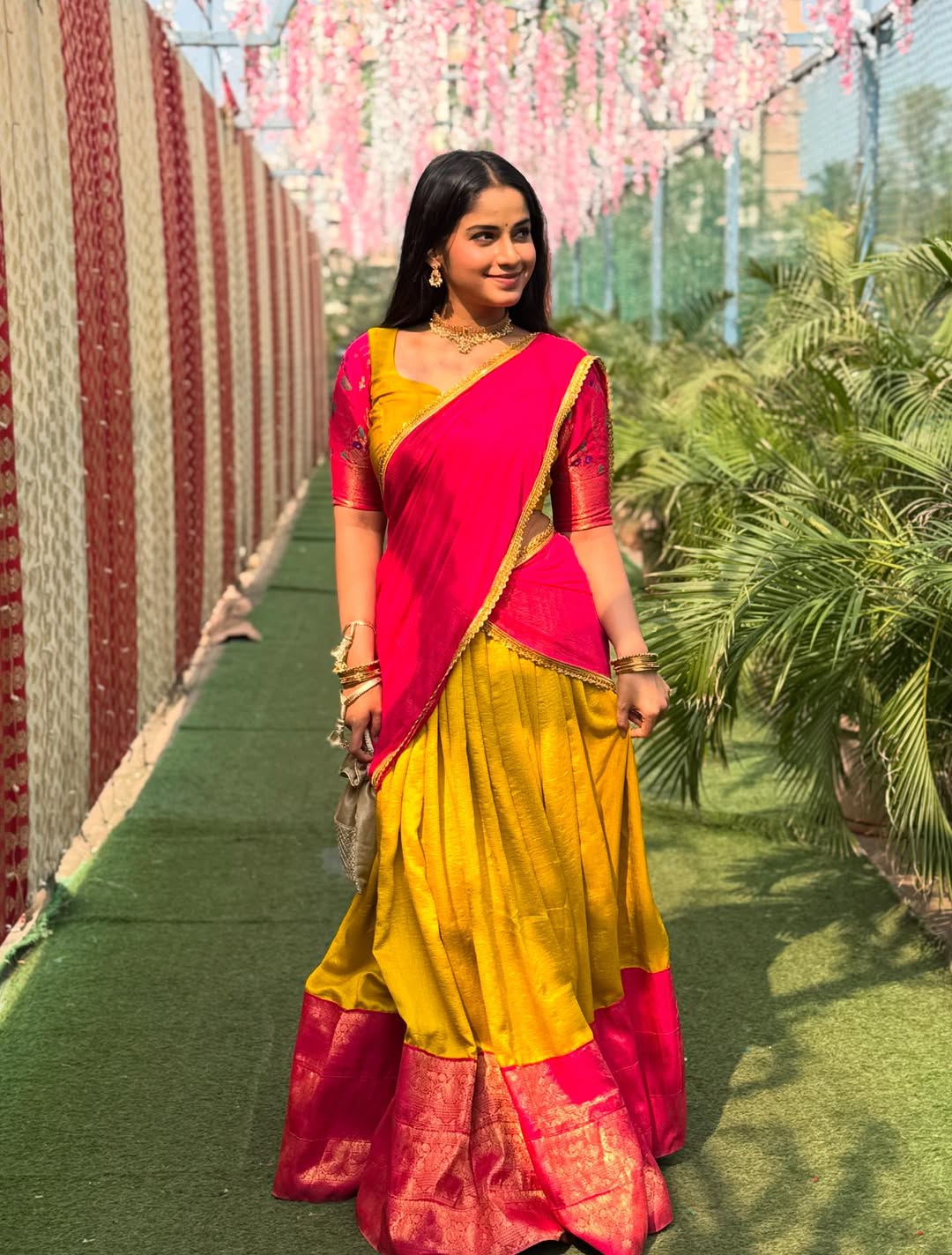 Prapti Redkar traditional look